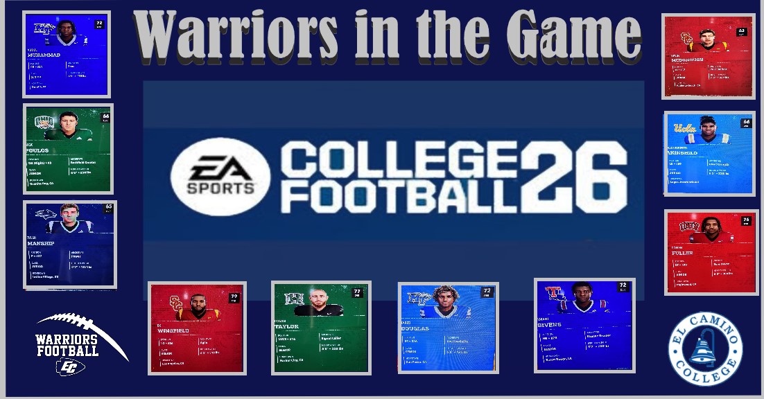 Not perfect, but still fun having some former El Camino Warriors in the game this year. <a href="/EASPORTSCollege/">EASPORTSCollege</a>