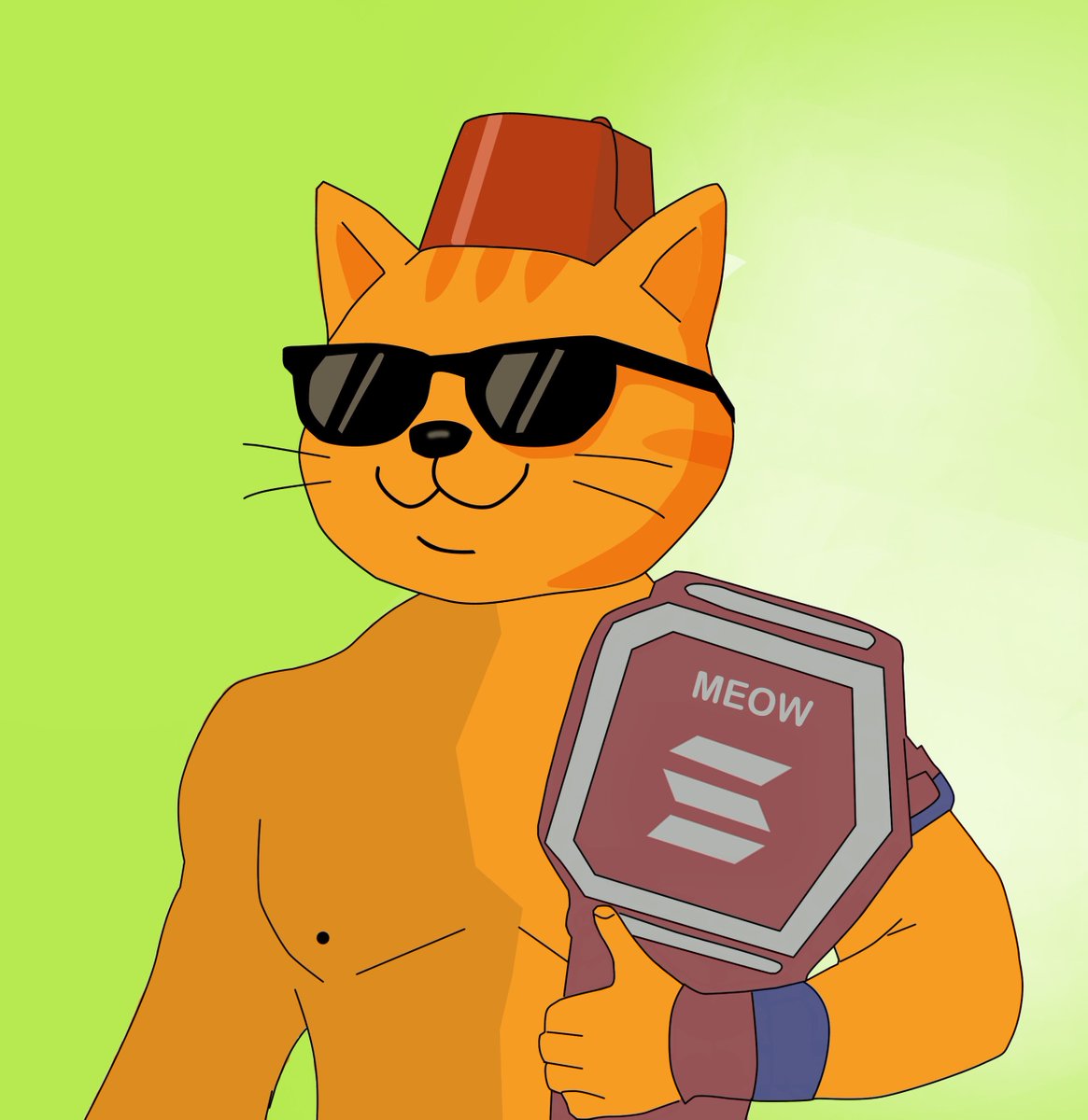 rayjohnson3501's tweet photo. What do you think of $MEOW as the Solana heavyweight champion.
I made this drawing @IstanbulMEOW, I hope you like it
@Kingsley1423827 @EricRamsey3501 @smithjones3501 @Adesun3501 @sunskidATnew1
#Airdrop #Solana #CatCoin #CryptoGiveaway #MeowArmy https://t.co/Ryn3XeoW2S