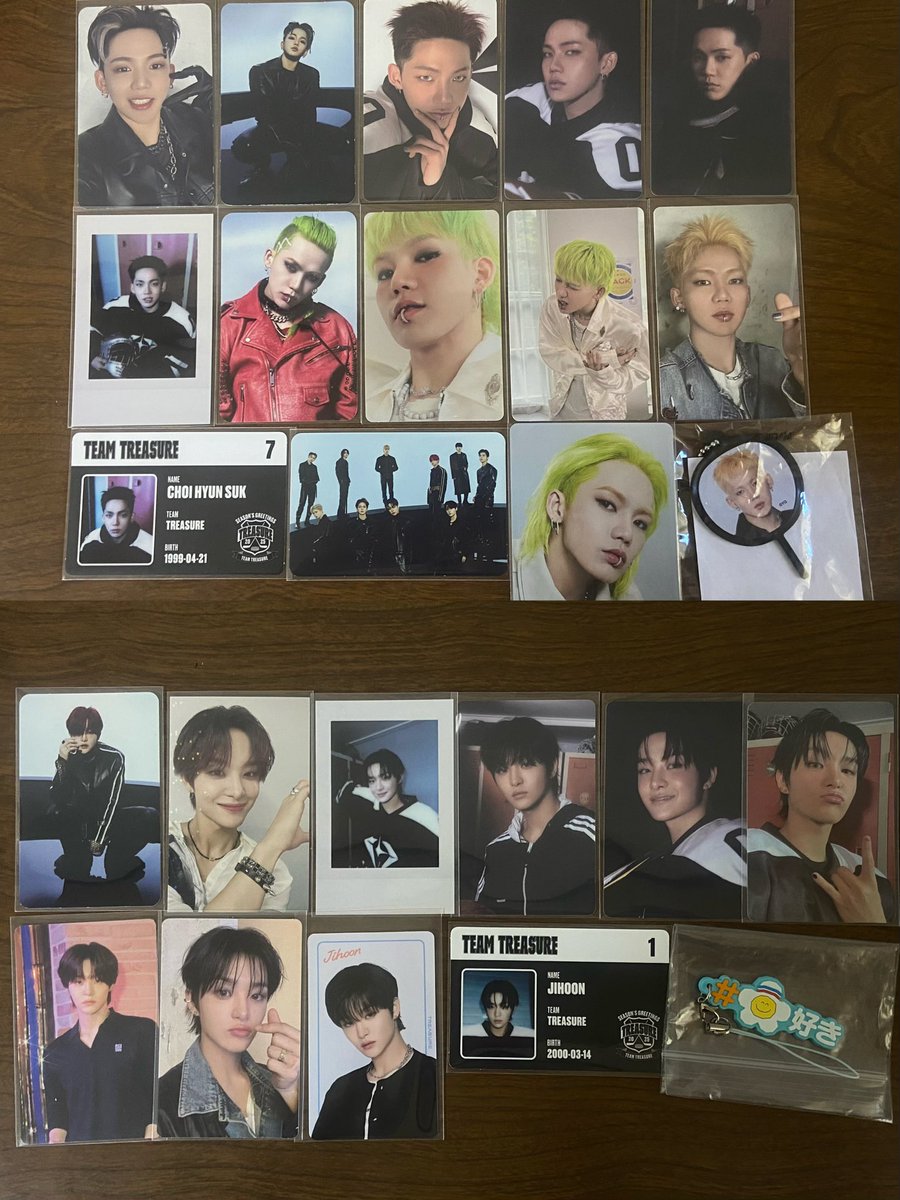_o19y's tweet photo. treasure トレカ 交換 グッズ

譲 画像のもの
求 買取（paypay）

グッズ卒のためお譲り先さがしてます；；

郵送での取引希望です📮
お気軽にお声掛けください！🙏🏻 https://t.co/w4Dqp3cmHz