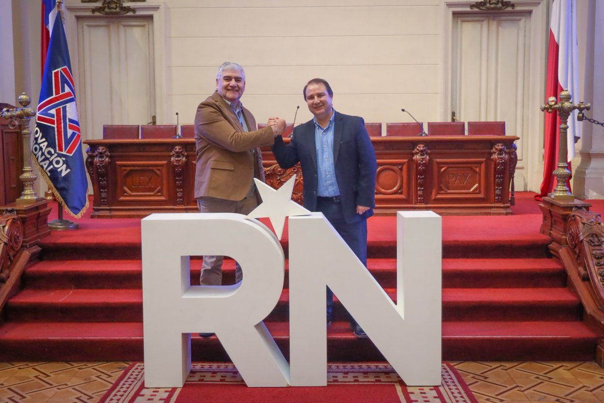 Renovación Nacional proclama a Frank Sauerbaum y Carlos Chandía como candidatos a diputados por Ñuble radiocontigo.cl/renovacion-nac…