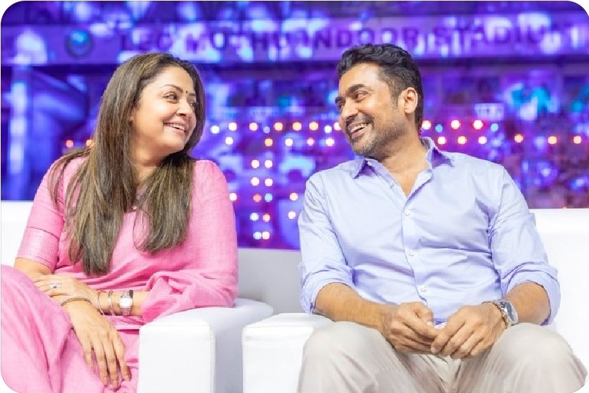 Venba_G's tweet image. ❤️❤️❤️
 #suryasivakumar
#AgaramFoundation #CoupleGoals