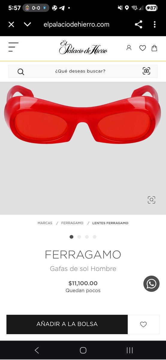 Aquí los lentes de sol Ferragamo de Sergio Gutierrez Luna de 11 mil pesos y los Chanel Cat Eyes de #Datoprotegido de más de 20 mil pesos. 

Demostrando que si puede haber gobierno rico y pueblo pobre 😎
