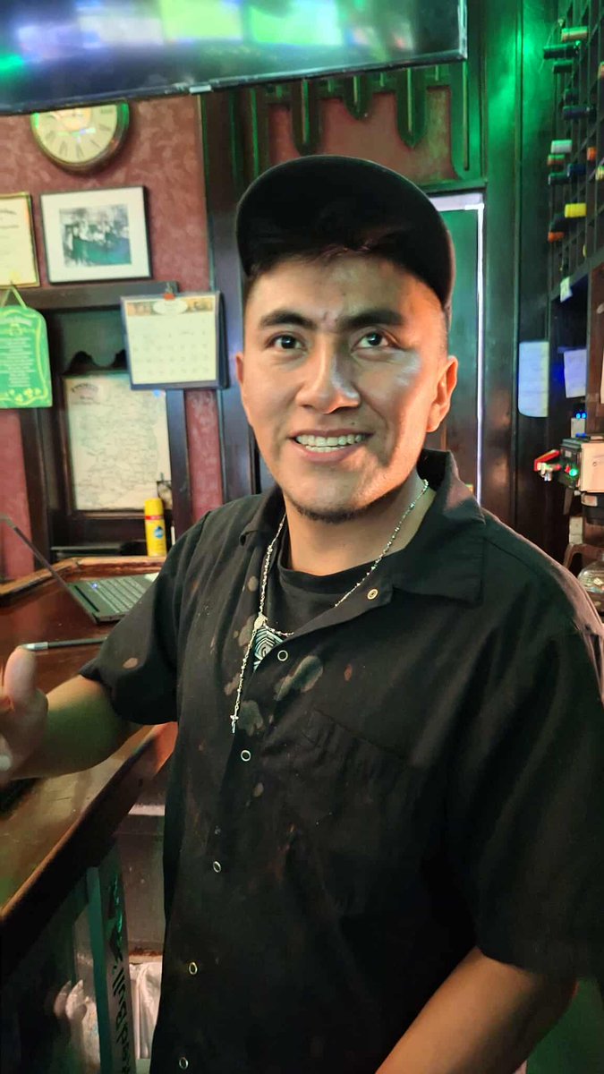 Our Main Man Shawn.  A Hard Worker