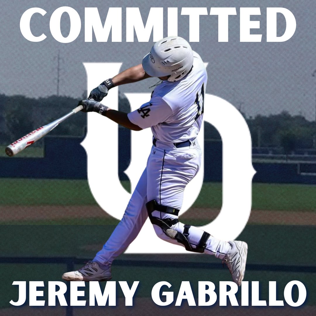 Congratulations Jeremy Gabrillo (Laredo Alexander c/o 2025) on committing to University of Dallas. Jeremy has been a big part of the Angels sucess throughout the last 4 years, before a knee injury set him back. The Crusaders are getting a great baseball player, congrats!