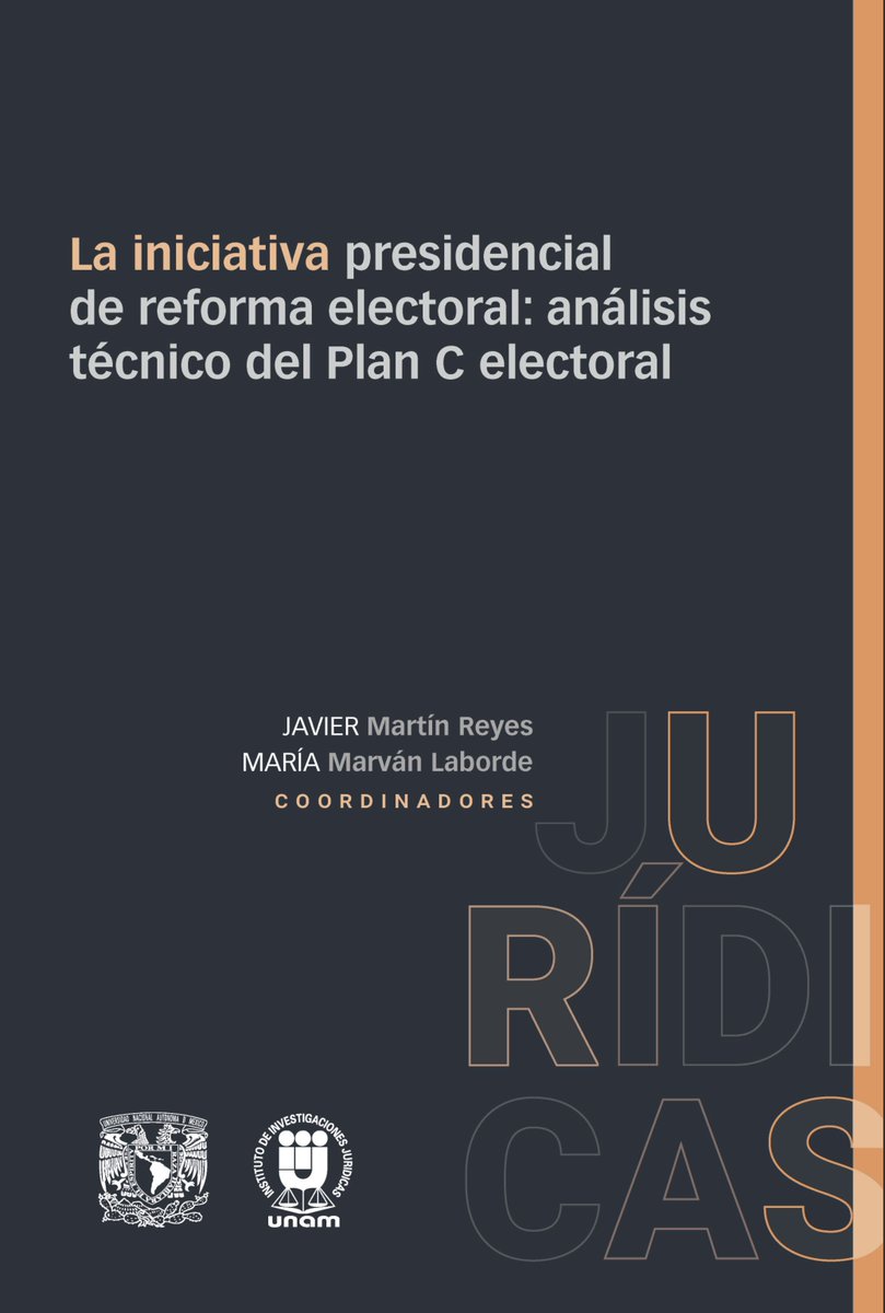 Plan A (2022): Pablo Gómez lo presentó.

Plan C (2024): copia casi exacta del anterior.

Reforma 2025: ¿adivinen quién la va a encabezar?

Ya sabemos el guion.

Y, en este libro, explicamos la regresión que implicaría una reforma así: 👇

📘 biblio.juridicas.unam.mx/bjv/detalle-li…