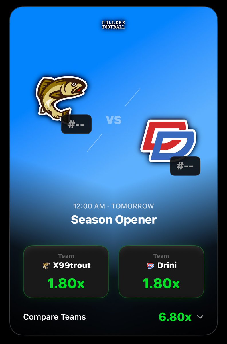 1v1Me's tweet image. SEASON 2 OPENING NIGHT 🎬🍿

12AM EST: @Larcq2k &amp;amp; @OCgritty 🆚 @xStreaky &amp;amp; @ToXsiK ⛹🏽‍♂️

12:30AM EST: @_oFAB &amp;amp; @HeMissSometimes 🆚 @bigtakeoverszn &amp;amp; @Dribbiling ⛹🏽‍♂️

1AM EST: @X99trout 🆚 @Drini 🏈

Good luck this season to our partners and all stakers! 🤑