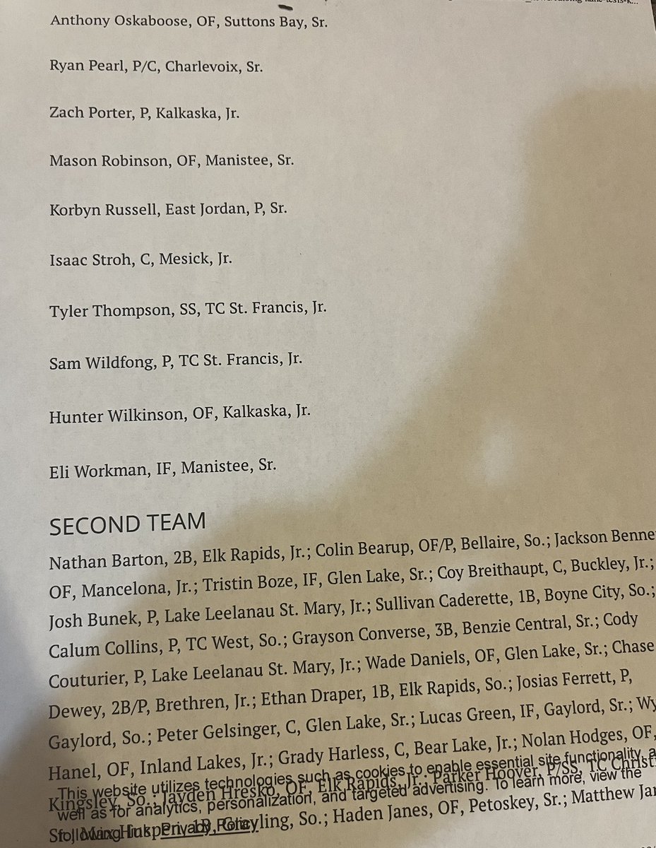 Tyler Thompson (@tyler03_) on Twitter photo Honored to be recognized as record eagle defensive player of the year! Along with record eagle dream team! <a href="/ThomasPassinau1/">Thomas Passinault</a> <a href="/TCSFAthletics/">Gladiator Sports</a> <a href="/brad_baldwin3/">Brad Baldwin</a> <a href="/coachclark99/">Pat Clark</a> Honored to be recognized as record eagle defensive player of the year! Along with record eagle dream team! <a href="/ThomasPassinau1/">Thomas Passinault</a> <a href="/TCSFAthletics/">Gladiator Sports</a> <a href="/brad_baldwin3/">Brad Baldwin</a> <a href="/coachclark99/">Pat Clark</a>