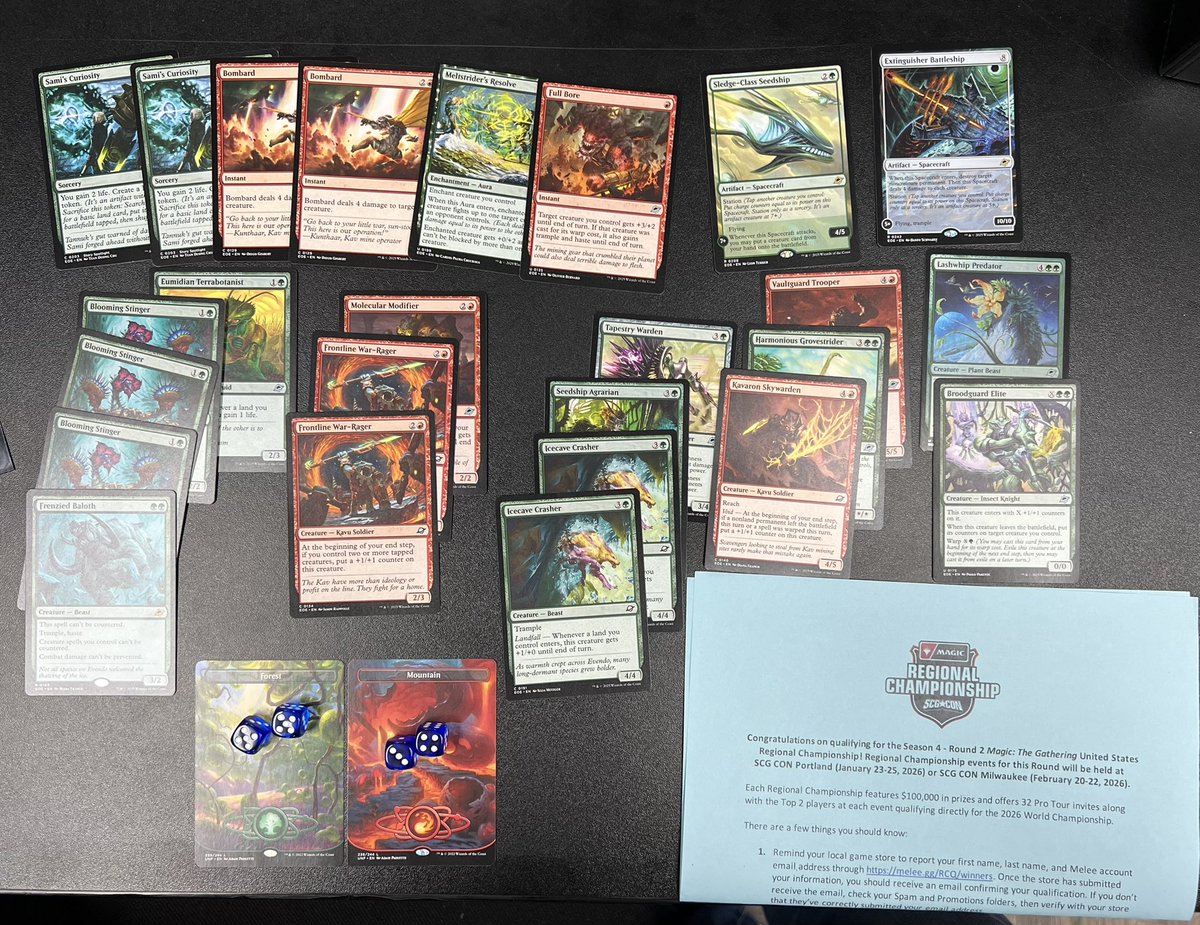 Got conned into playing a sealed RCQ. Haven’t played magic since Pro Tour Murders, read 95% of cards people played. Rakdos in sealed, Gruul in draft.