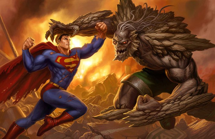 SUPERMAN VS DOOMSDAY 

 #SummerSlam