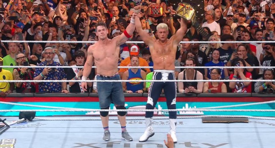 TheWWEguy42's tweet image. Cody Rhodes becomes the new WWE Undisputed Champion

#summerslam