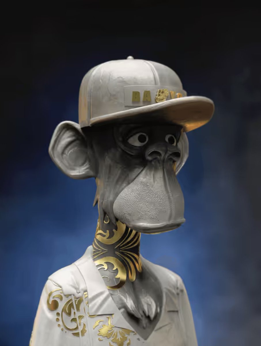 Bored ape Derivative!! one of the last i own
<a href="/BoredApeYC/">Bored Ape Yacht Club 🍌</a> 
Thankyou to everyone that supported my art over the last few years
opensea.io/item/ethereum/…