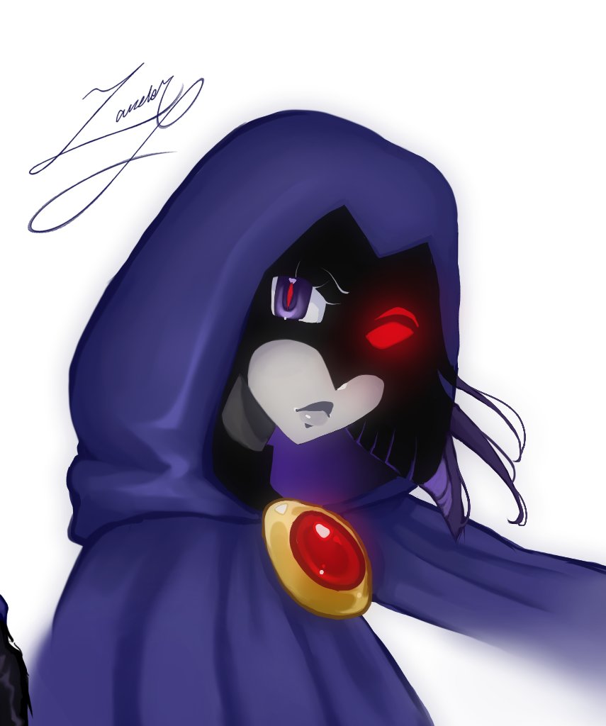 zzanderdraws's tweet photo. #Fanart of #Raven from #teentitans https://t.co/ZKpAQJLySU