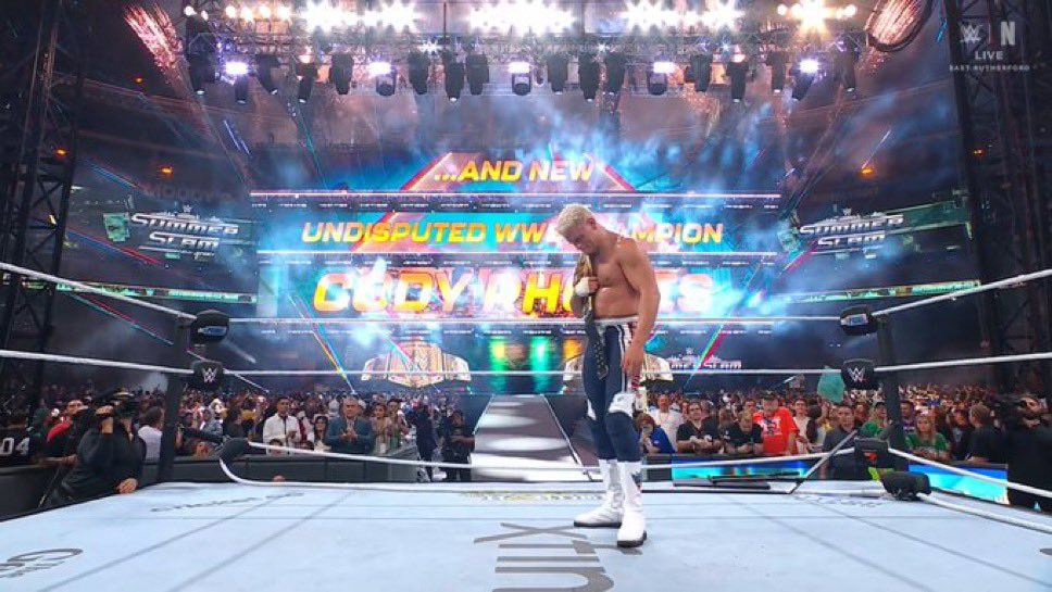 WeWantCody_'s tweet image. DO

NOT

LET

THE

ENDING

MAKE

YOU

FORGET

HOW

GOOD

THIS

MATCH

WAS

#SummerSlam