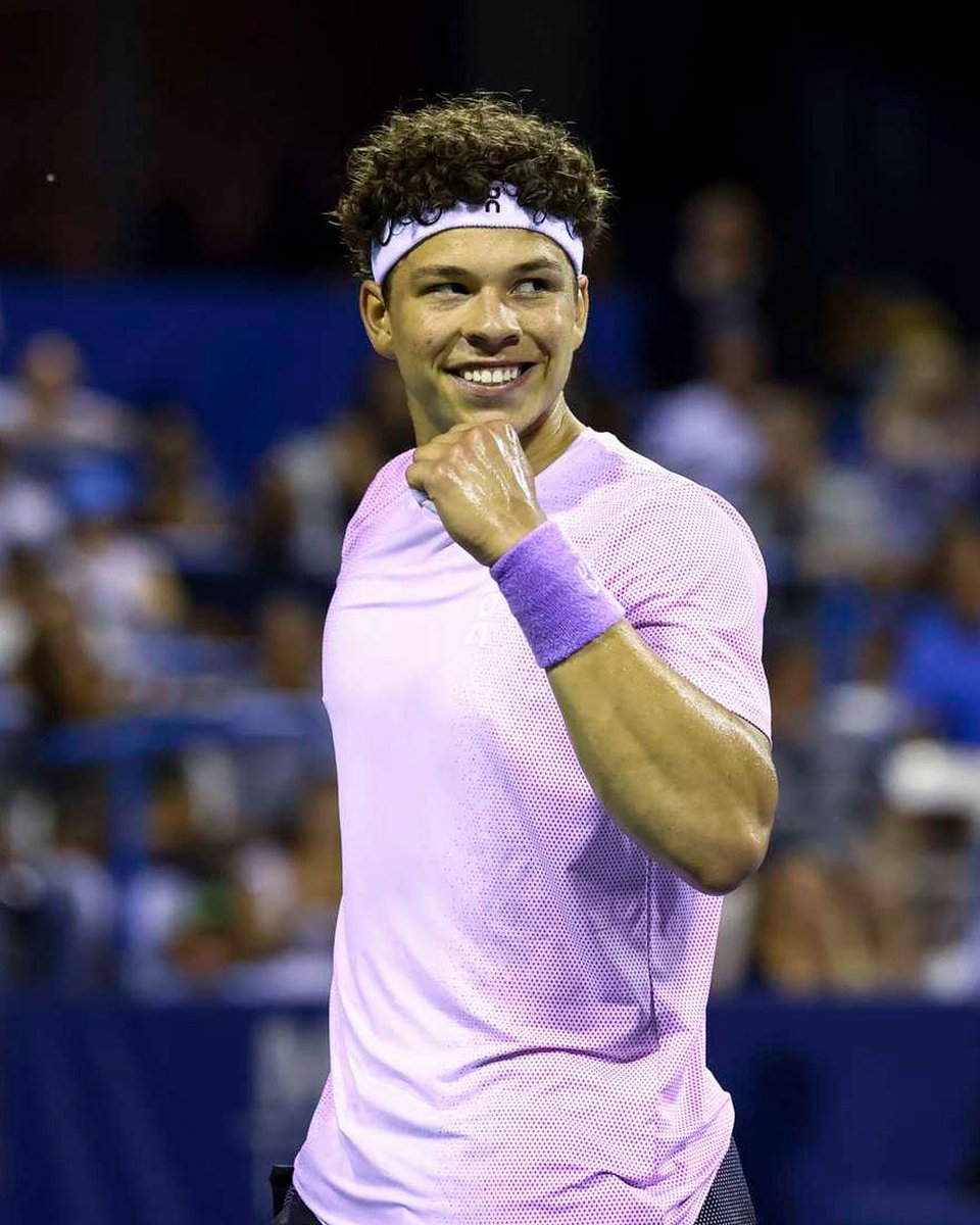 Mubadala Citi DC Open (@mubadalacitidc) on Twitter photo Coming up CLUTCH πͺ
<a href="/BenShelton/">Ben Shelton</a> wins another third-set tiebreak this week by defeating Cobolli 6-4 4-6 7-6 in R4 of <a href="/NBOtoronto/">National Bank Open</a>!
#MubadalaCitiDCOpen Coming up CLUTCH πͺ
<a href="/BenShelton/">Ben Shelton</a> wins another third-set tiebreak this week by defeating Cobolli 6-4 4-6 7-6 in R4 of <a href="/NBOtoronto/">National Bank Open</a>!
#MubadalaCitiDCOpen