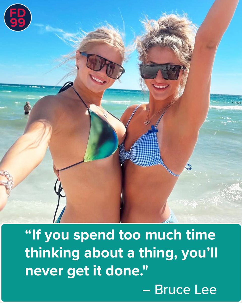 Forbes_Dewars99's tweet image. Thinking is important. Overthinking is paralysis. Stop circling the idea and start making moves. Progress lives in action. #ThinkLessDoMore #ActionOverAnalysis #beach #bikini