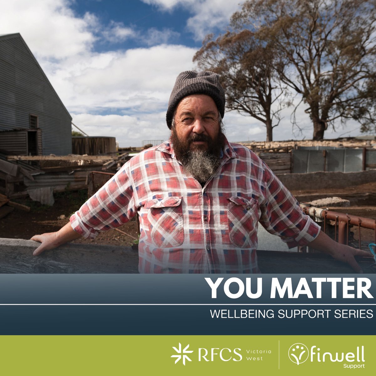 💬 You Matter: Small steps count. Talk to someone. You're not alone.
📞 RFCS Vic West: 1300 735 578
🌐 rfcsvictoriawest.com.au/wellbeing

Need urgent help?
🚨 Call 000
📞 Lifeline: 13 11 14
📞 Beyond Blue: 1300 224 636
📞 TIACS: 0488 846 988
📞 Rural Connect: 1300 514 811

#YouMatter