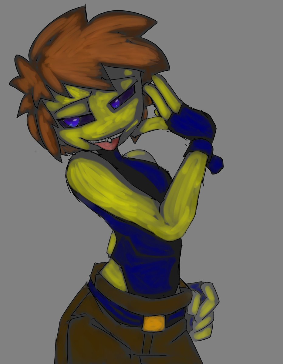 Así va quedando,que horrible,créditos a @nabo_eldiablo99  por dejarme ponerle color