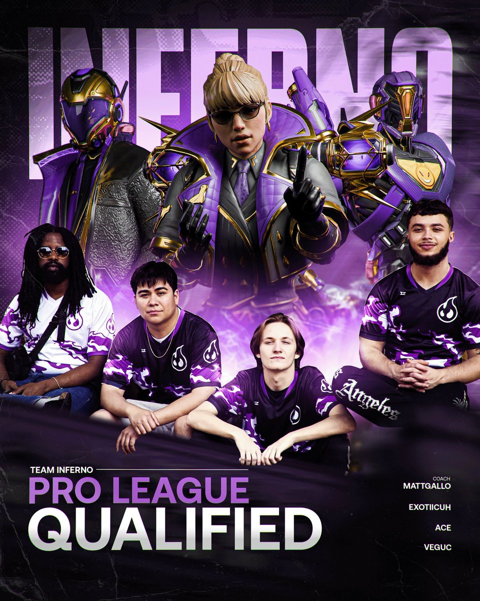 Team Inferno (@teaminferno_gg) on Twitter photo Team Inferno is Officially PRO LEAGUE BOUND ๐ช
#SpreadTheFlames | <a href="/PlayApexEsports/">Apex Legends Esports</a> Team Inferno is Officially PRO LEAGUE BOUND ๐ช
#SpreadTheFlames | <a href="/PlayApexEsports/">Apex Legends Esports</a>