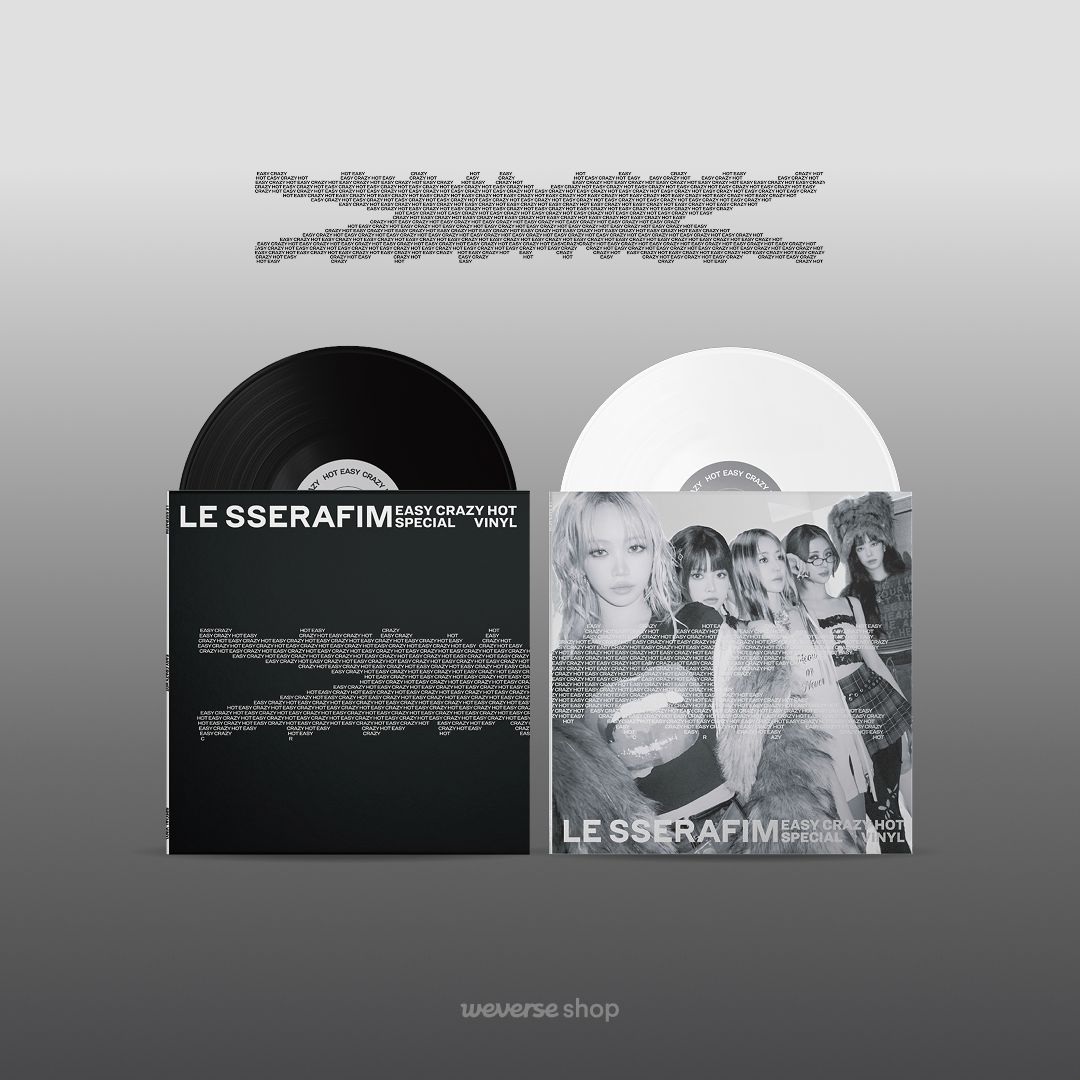 LE SSERAFIM ルセラフィム Easy-crazy-hot Vinyl Unboxing] LE SSERAFIM - 1.5th Album 'EASY CRAZY HOT' Special Vinyl