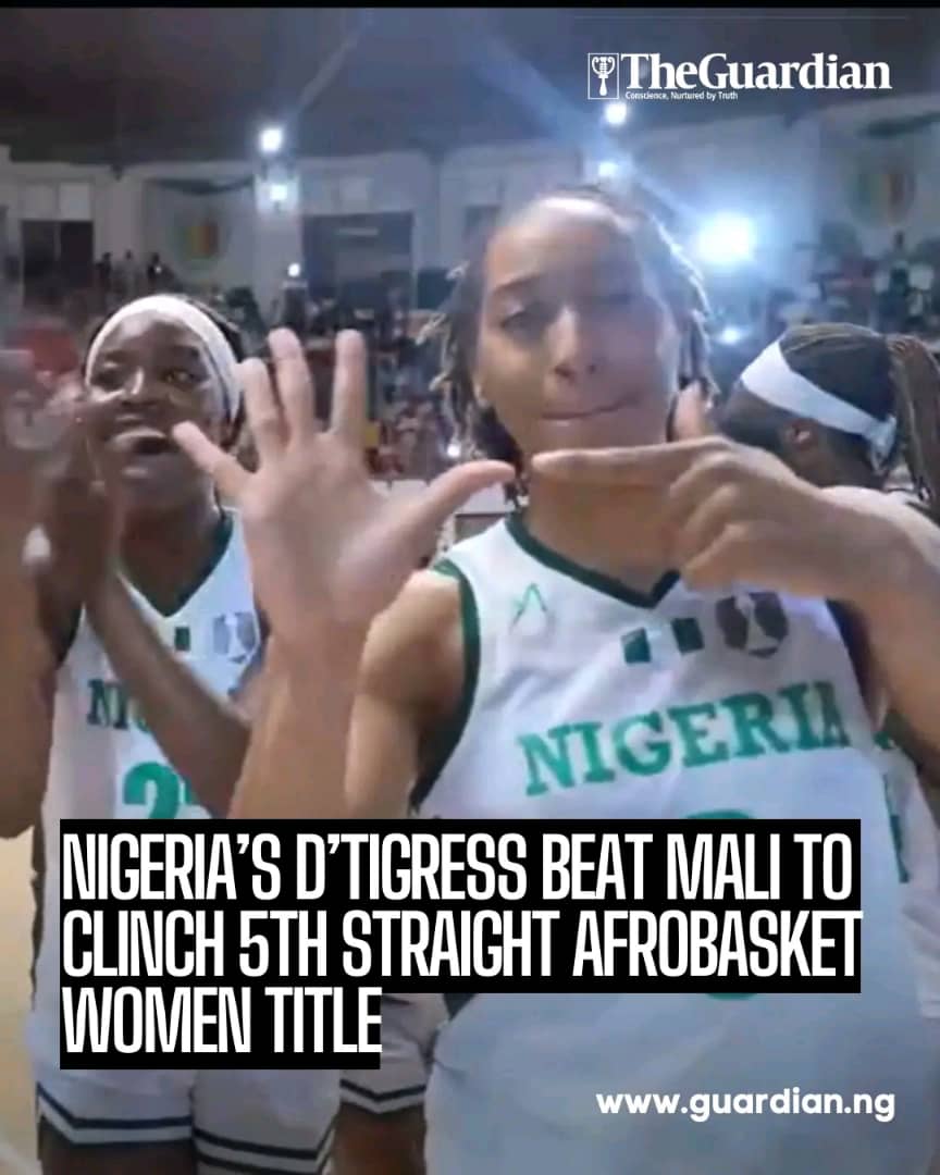Proudly Nigerian...
Congratulations, D' Tigress 
I love this team
God bless Nigeria