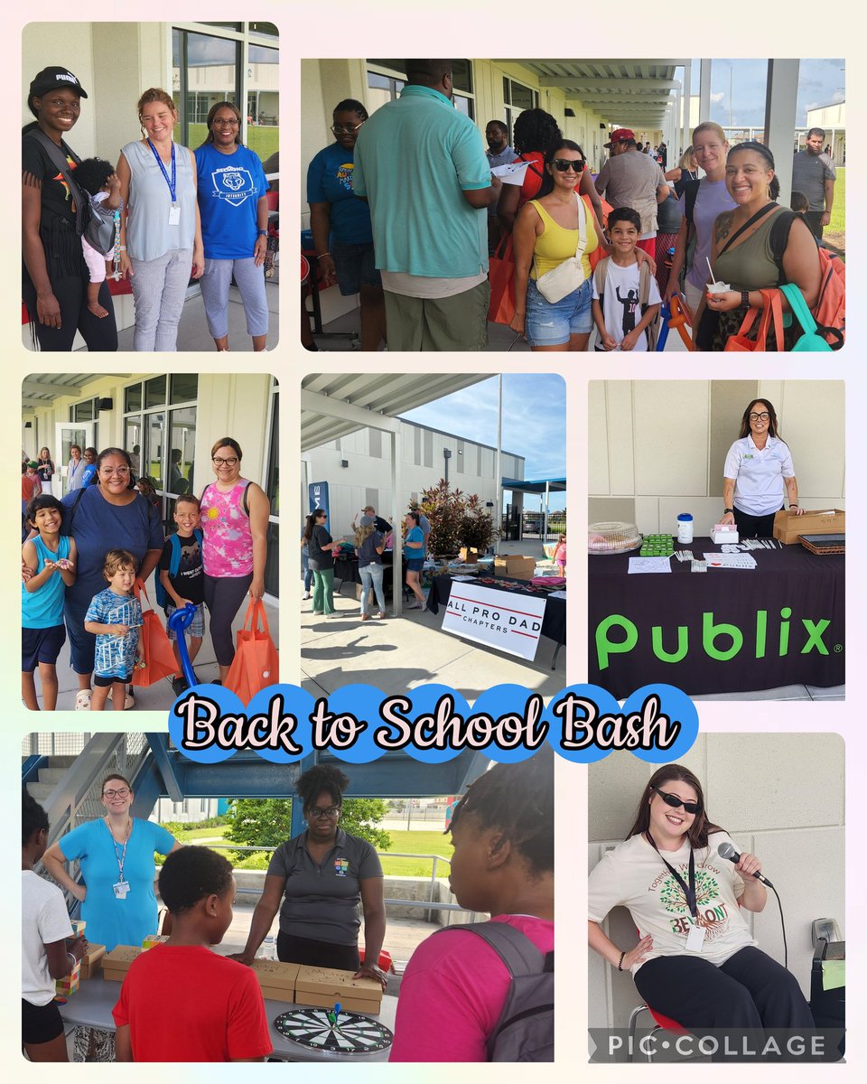 BelmontElement2's tweet photo. 2nd Annual Back to School Bash! Over 300 backpacks given out. Special thanks to all our business partners, families, teachers and scholars! @HillsboroughSch @HCPSCommunity @bellshoals @SuncoastCU @milkshakefactor @Publix https://t.co/hTAsSfD6nt