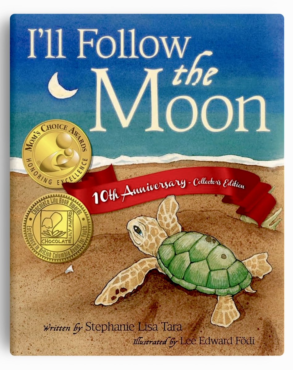 💚There—a  glowing moon. 'Follow me, follow me...' it whispers. I scurry forward, toward the shimmery, moonlit sea. 'I'm coming Mama, I'll see you soon, I  know just how, I’ll follow the moon,' I whisper back.💚
🌟Triumphant~USAToday
🌟Gorgeous watercolors~Kirkus
🌟Sweet~HuffP