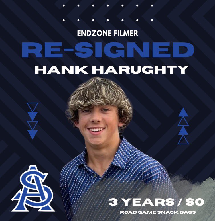 Here we go! Harughty to <a href="/ASOFootball/">Anderson-Shiro Football</a>  official! 

On the night before the season starts the Fighting Owls already get a win with a contract finalized with the best in the biz, the Spielberg of the sideline, Hank Harughty! #OwlFamily