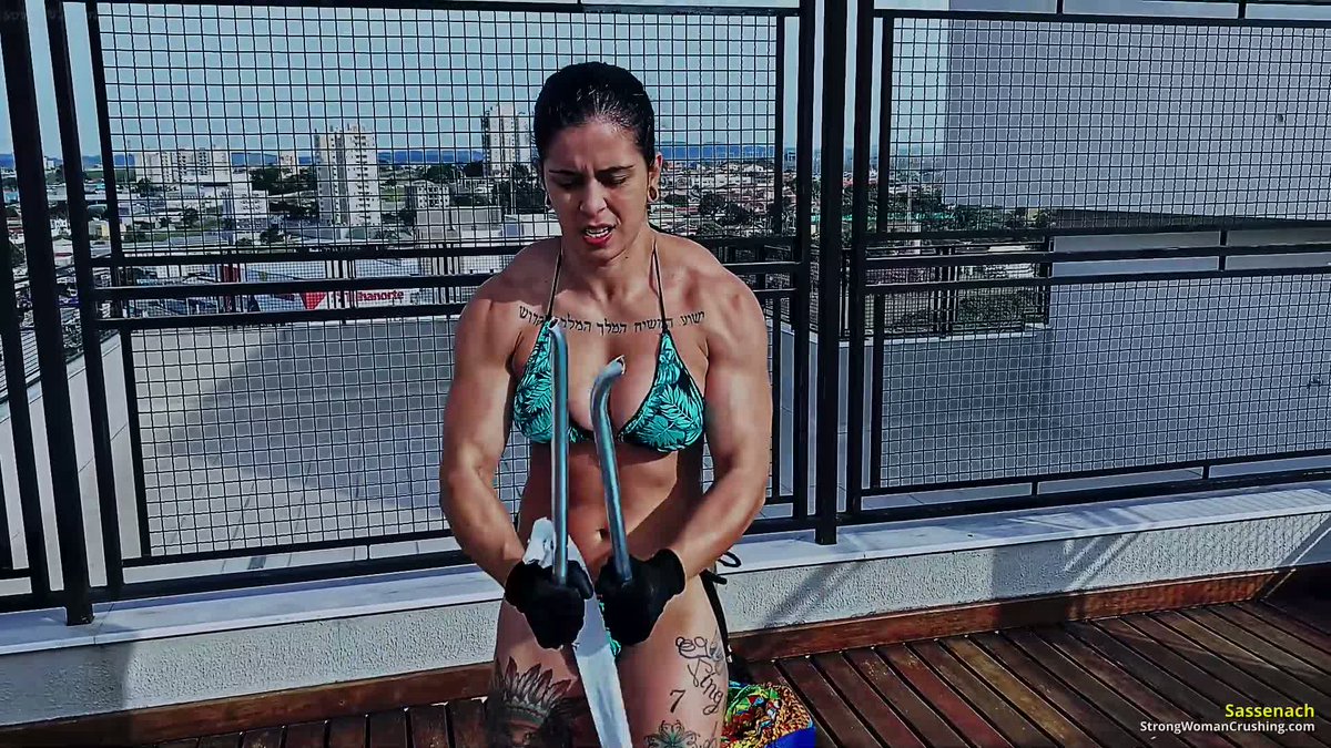 CrushingWoman's tweet photo. **Sassenach Beach Chair Smashed and Twisted**
Watch her muscles ripple as she effortlessly destroys that flimsy chair with a smirk ๐
**Watch the power unfold โ**
https://t.co/eldhQF3rsU
#MuscleCrush #ChairDestruction #GoddessPower #BeachMuscles #StrengthAndSass https://t.co/oeRGyKuDJi