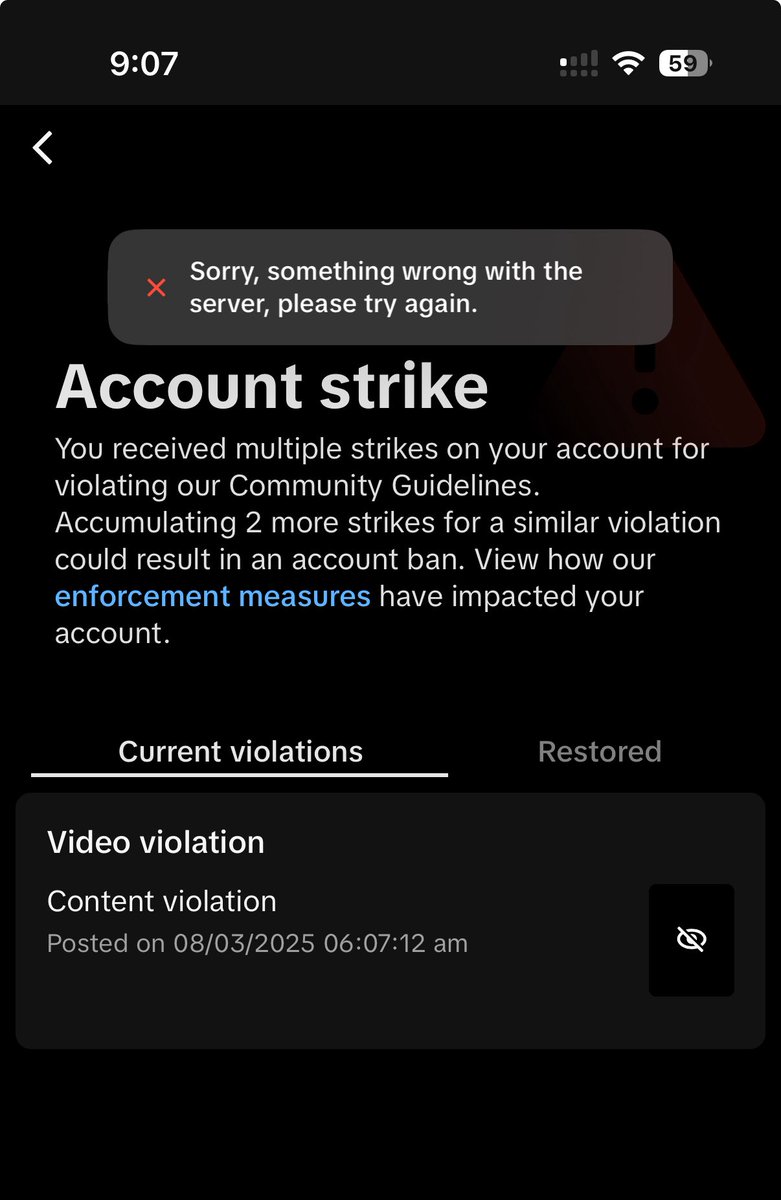 OTBAofficial's tweet image. @tiktok_us @TikTokSupport 

Restore the video,
correct your algorithm, and immediately remove the strike on our account.

You have censored a video and marked it as misinformation when IN FACT it is not. 

@FTC