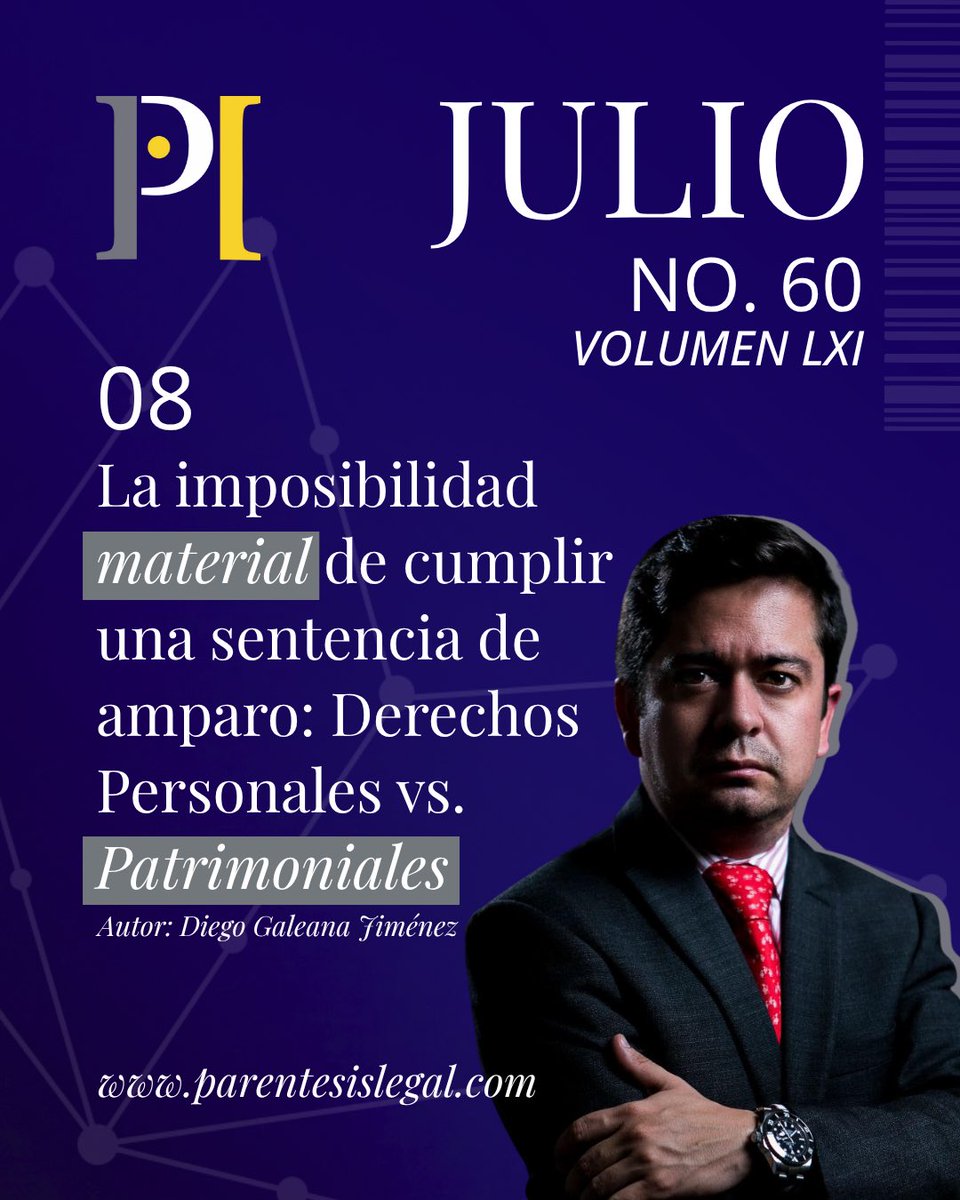 Paréntesis Legal (@parentesislegal) on Twitter photo La justicia solo existe si las resoluciones se ejecutan ✅
Te invitamos a leer el artículo de nuestro querido <a href="/diegogaleana/">Diego Galeana</a>
parentesislegal.com/la-imposibilid… La justicia solo existe si las resoluciones se ejecutan ✅
Te invitamos a leer el artículo de nuestro querido <a href="/diegogaleana/">Diego Galeana</a>
parentesislegal.com/la-imposibilid…