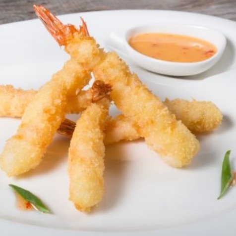 App Of The Day 

Shrimp Tempura - with a side of general Tso’s sauce $12.95