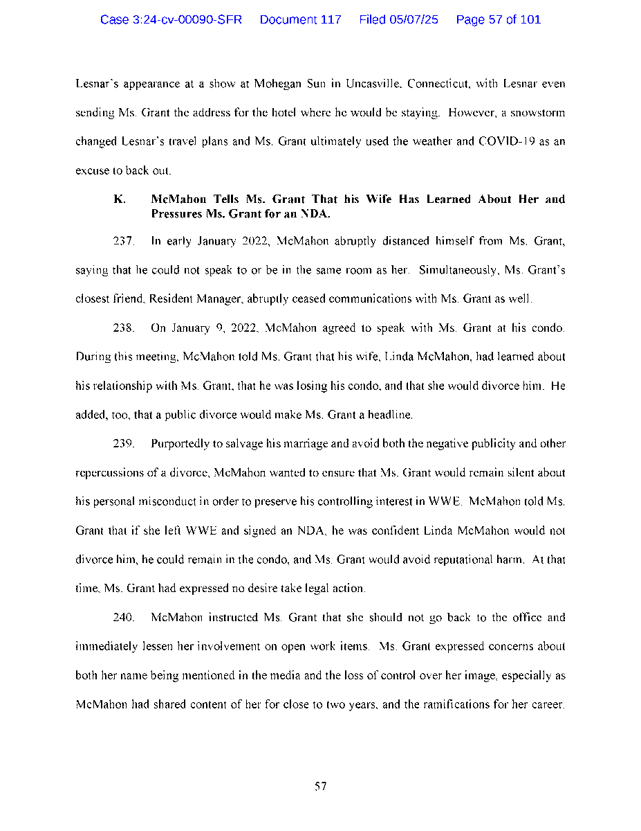 BrandonThurston's tweet photo. Continued. 

These are the pages that most heavily focus on Lesnar. The full 101-page complaint can be read here: https://t.co/FOY8gORK5N https://t.co/qLAtCU7UBx