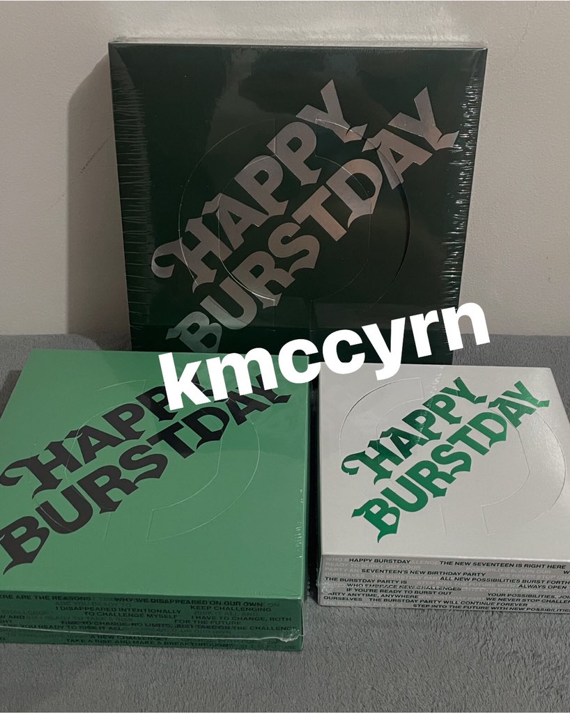 KayePopShopPH's tweet photo. Sealed set Burstday album
onhand 🫶
1700
📍 Bulacan https://t.co/dx8GT92U0Q