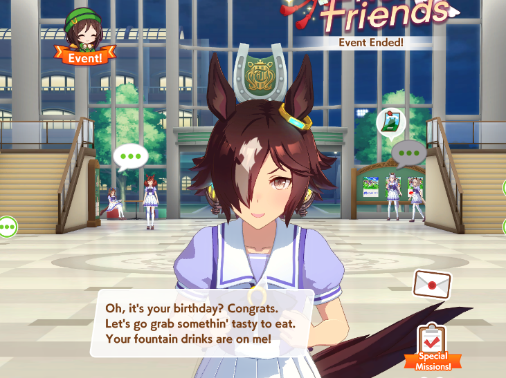 either she is trapped in a perpetual timeloop where it is always august 1st or she thinks its my birthday every day