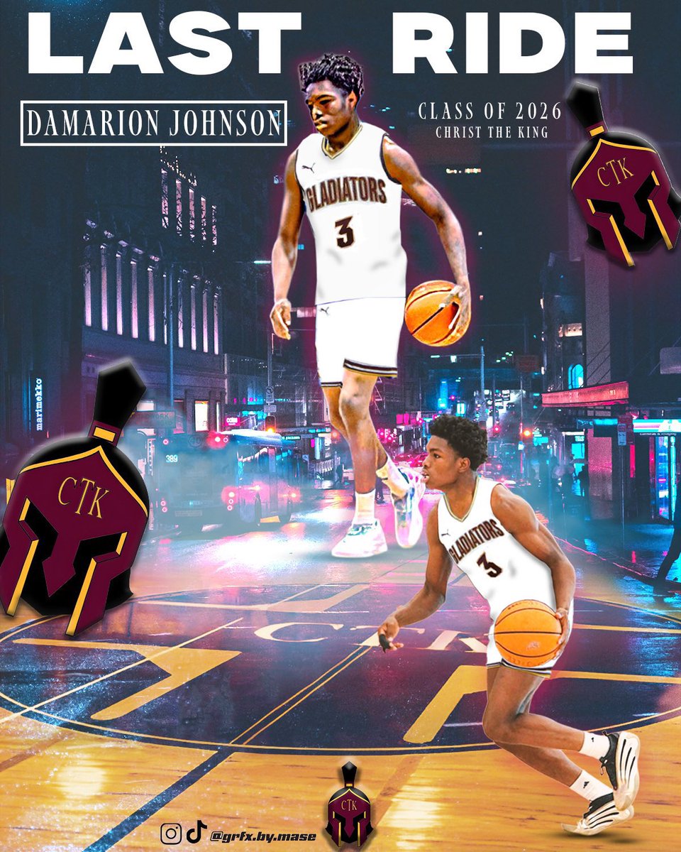tdc200's tweet image. Class of 2026 6’3” combo guard @DamarionJ33 transfers from Orr (Chicago) to @GladiatorBaske2