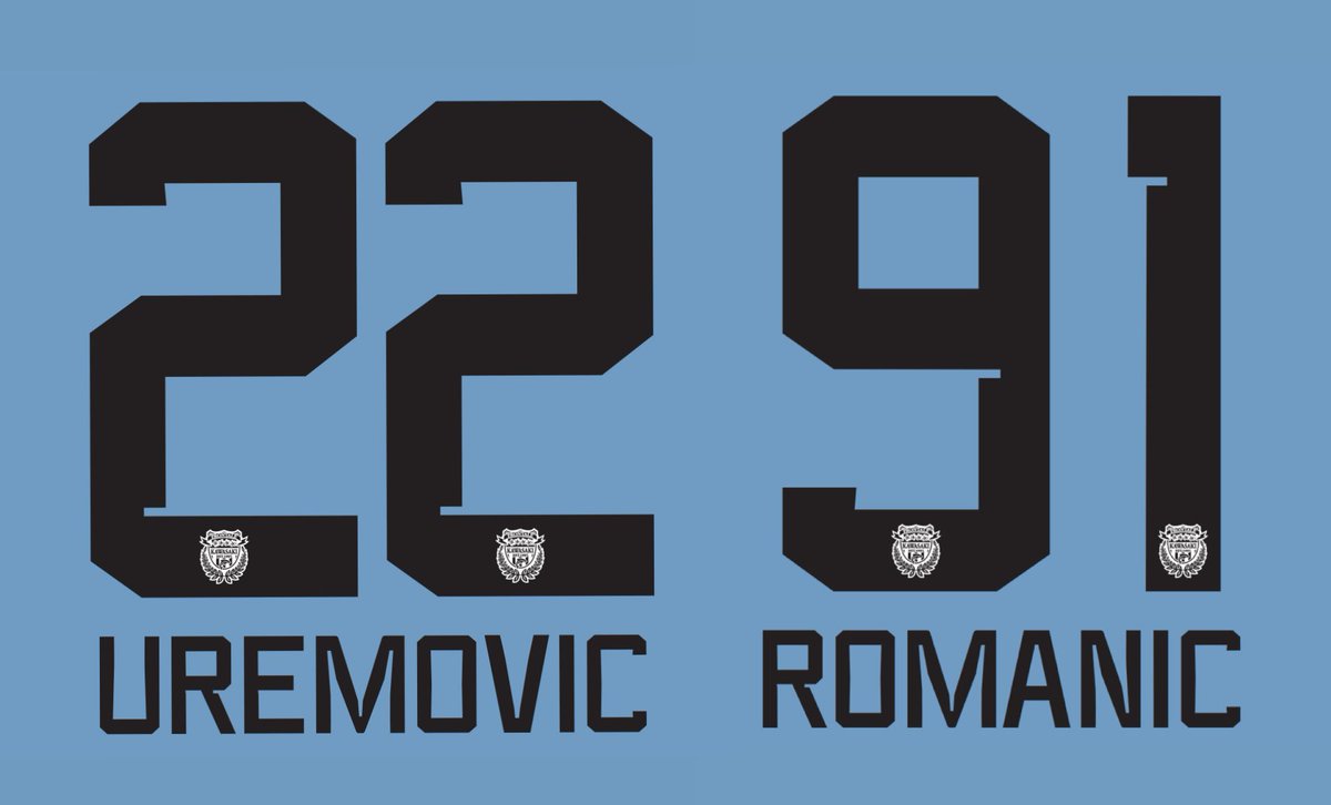 川西選手ネームナンバー入りユニ ◇━━━━━━━━━━━━━━◇ 新加入選手 ネーム&ナンバー 圧着