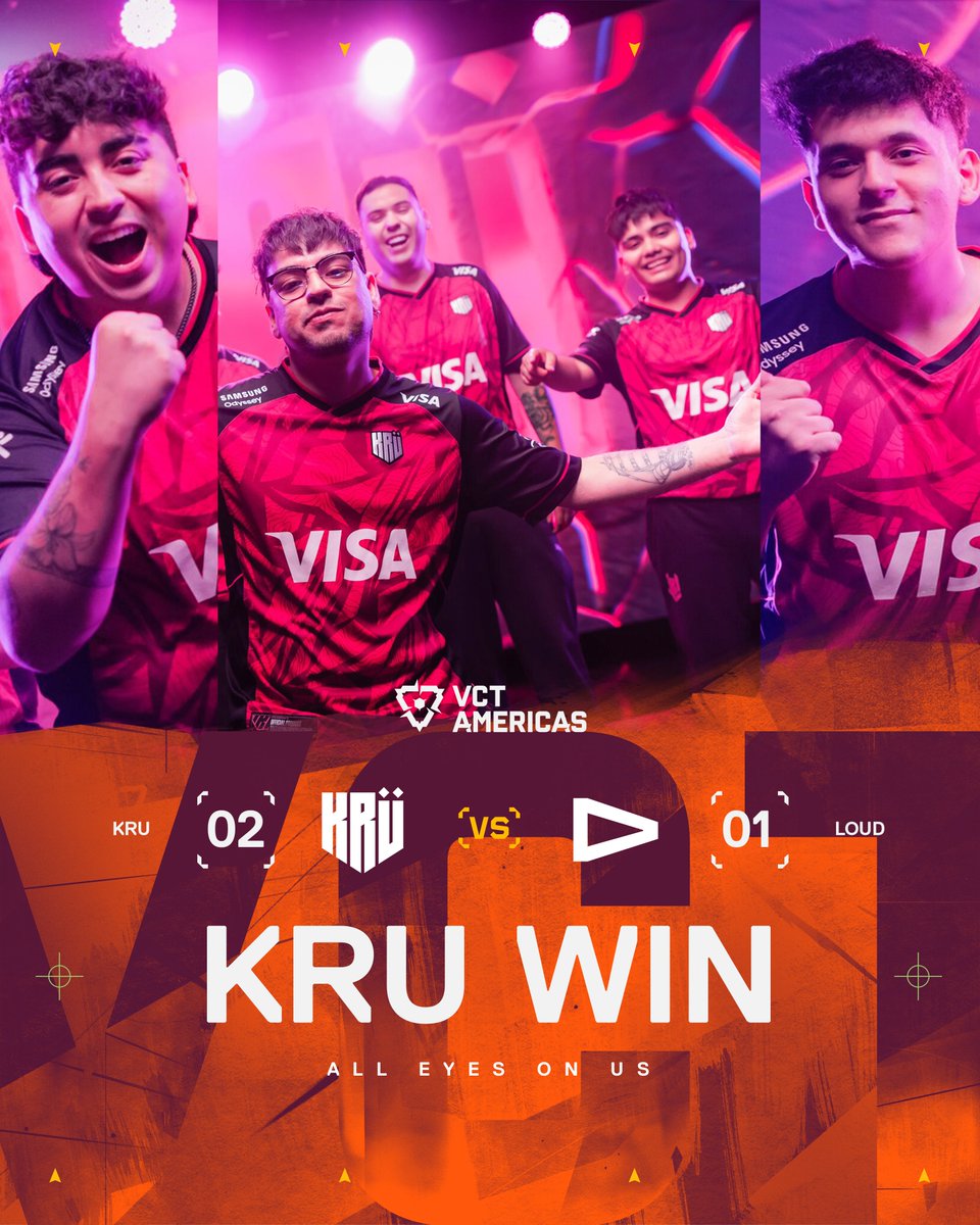 KRU MAINTAINS EXCELLENCE! 👏

<a href="/KRUesports/">KRÜ Esports</a> takes the series 2-1! #VCTAmericas