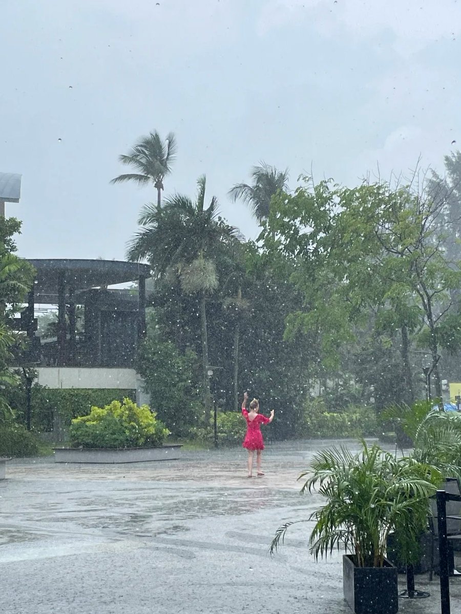 ChenDailyLog's tweet image. 오늘 비가 올 때 한 무용수가 비를 맞으며 춤을 추고 있는 것을 보았습니다.
그게 인생을 대하는 태도인지도 모릅니다.