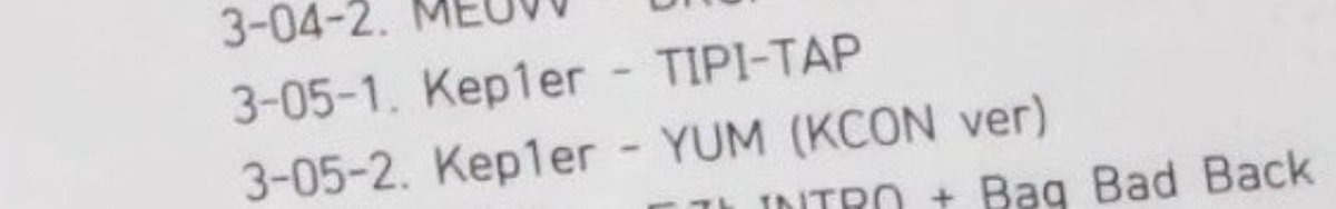 KEP1ER BASE (@kep1erbase) on Twitter photo #KEP1ER will perform ‘Tipi-Tap’ and ‘YUM (KCON ver)’ at KCON LA 2025 MCountdown Stage #KEP1ER will perform ‘Tipi-Tap’ and ‘YUM (KCON ver)’ at KCON LA 2025 MCountdown Stage