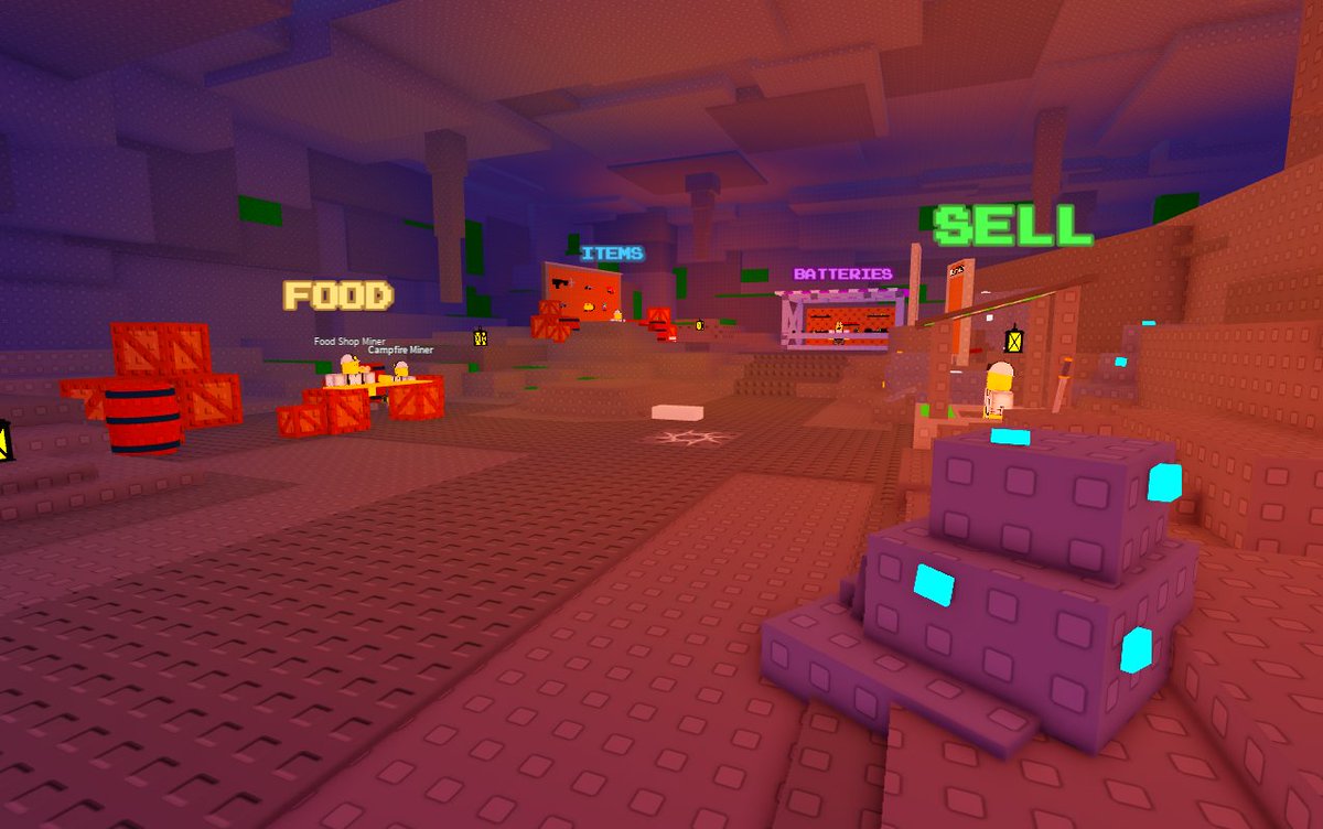 Most Recent Build, an underground lobby for miners and more! Its coming up in a new game called "Get to the Surface". Be sure to check it out when it launches!