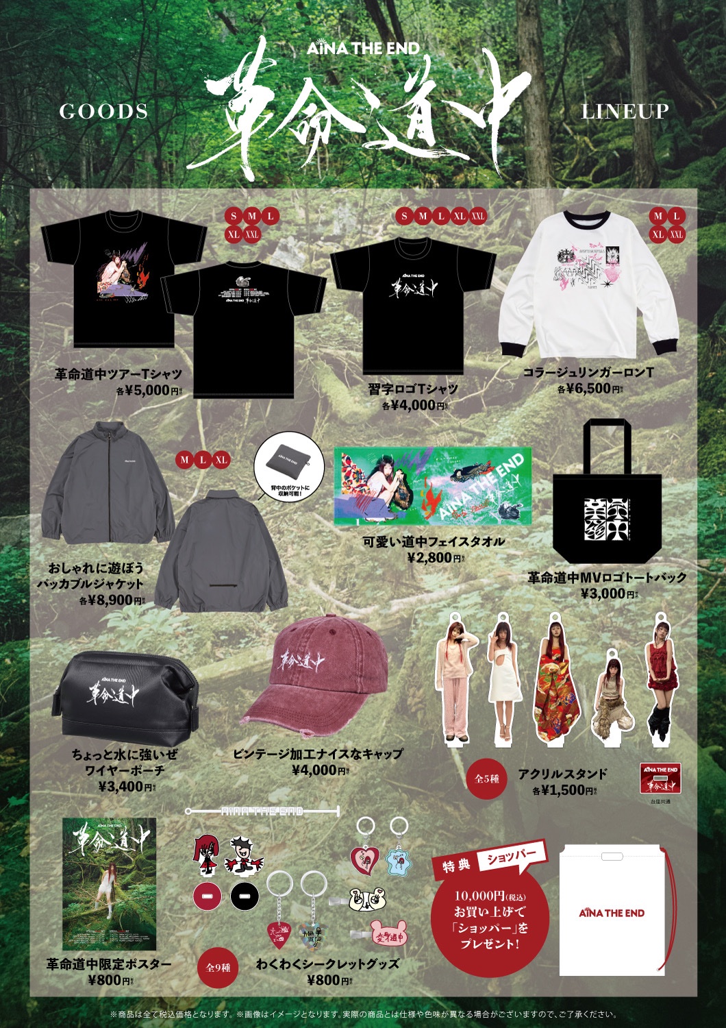 アイナ・ジ・エンドグッズまとめ売り AiNA THE END official STORE