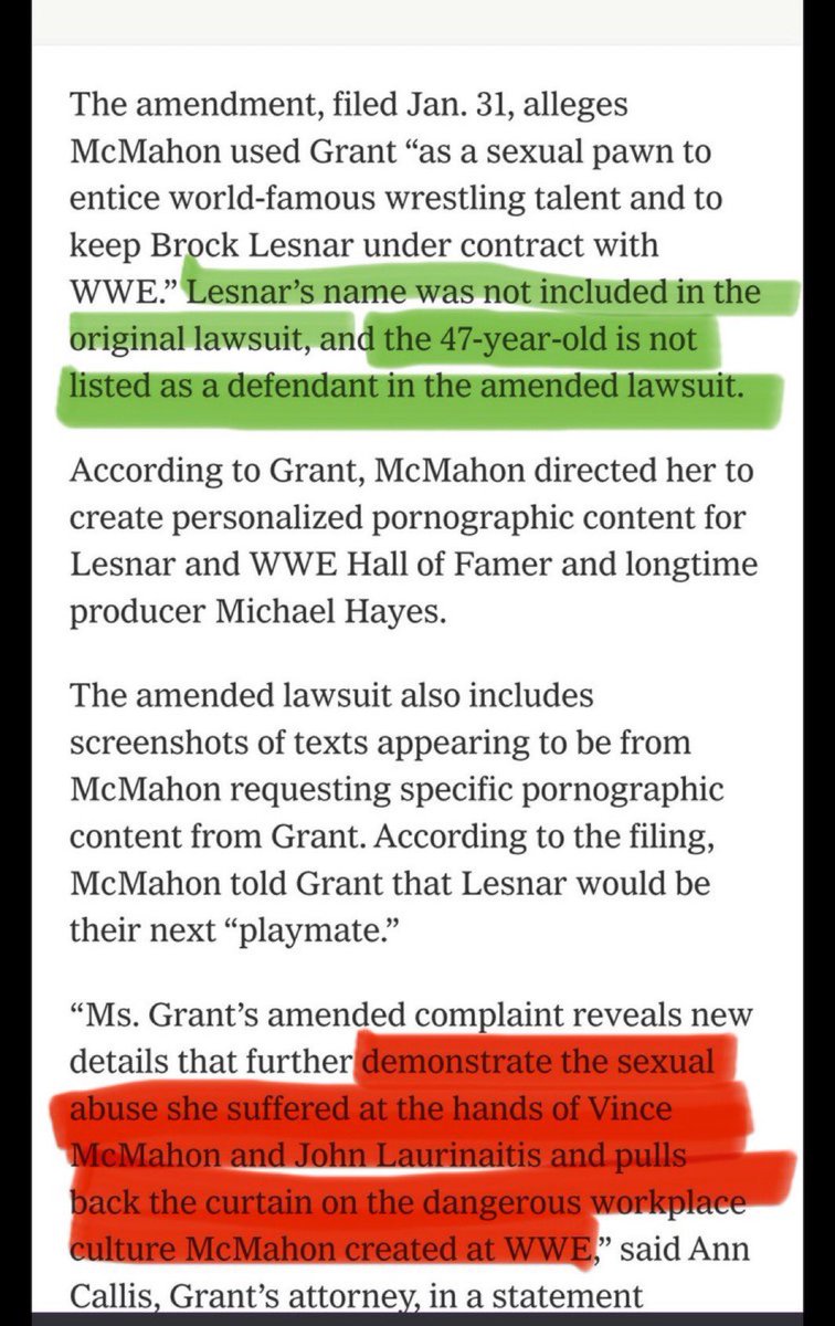 Janel Grant is a whore.

She LIED on Brock Lesnars name to get him trouble. 

Grant was fine with everything until the money and gifts ran out. 

Brock fans savor this moment. We got our Justice and fuck anyone who's still calling him a pest.