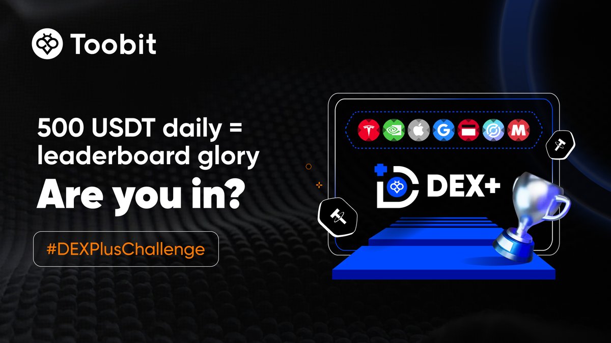 Toobit_official's tweet image. 📊 Top traders rise. The rest just watch.
💸 500 USDT daily up for grabs in the DEX+ leaderboard race.
Are you in or watching from the sidelines?
Join now ▶️  bit.ly/4foKgCa

#DEXPlusChallenge #ToobitDEX