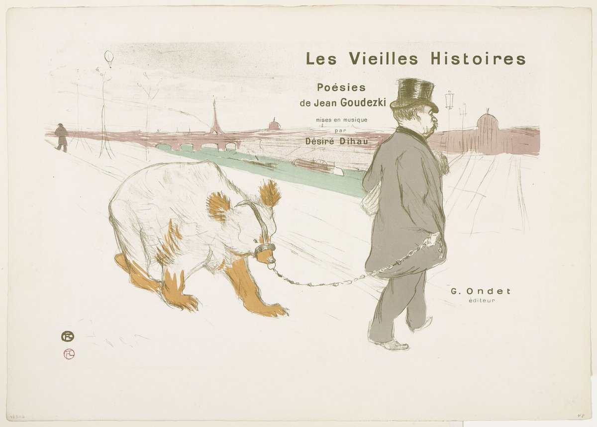 Cover for Old Stories (Les Vieilles Histoires) #artbots #lautrec