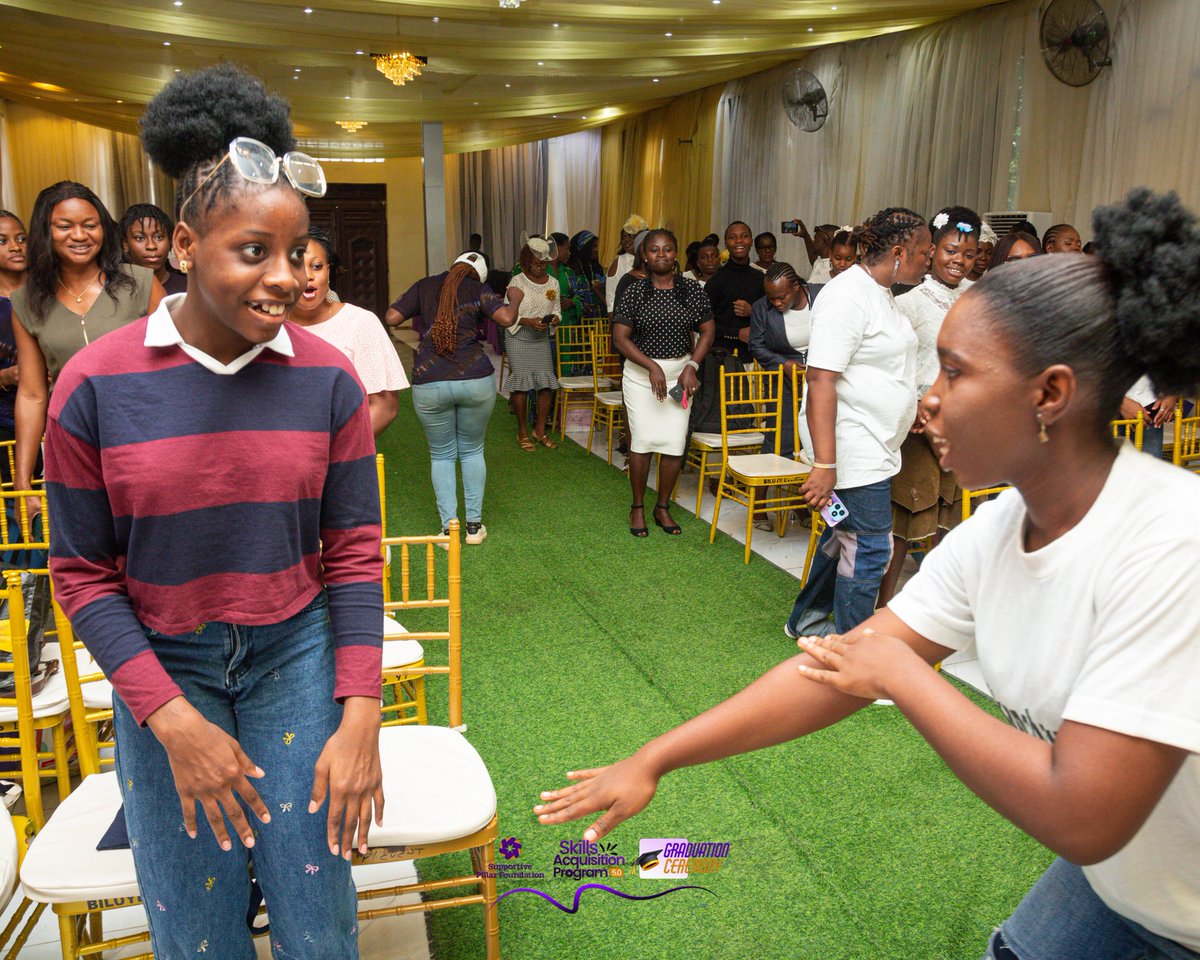 Supportivepf's tweet image. A Day to Remember
We smiled. We danced. We received.
Graduation wasn’t just a celebration — it was a declaration:
 We’re ready for what’s next.
#SAP5.0 #SupportivePillarFoundation #CertifiedAndConfident