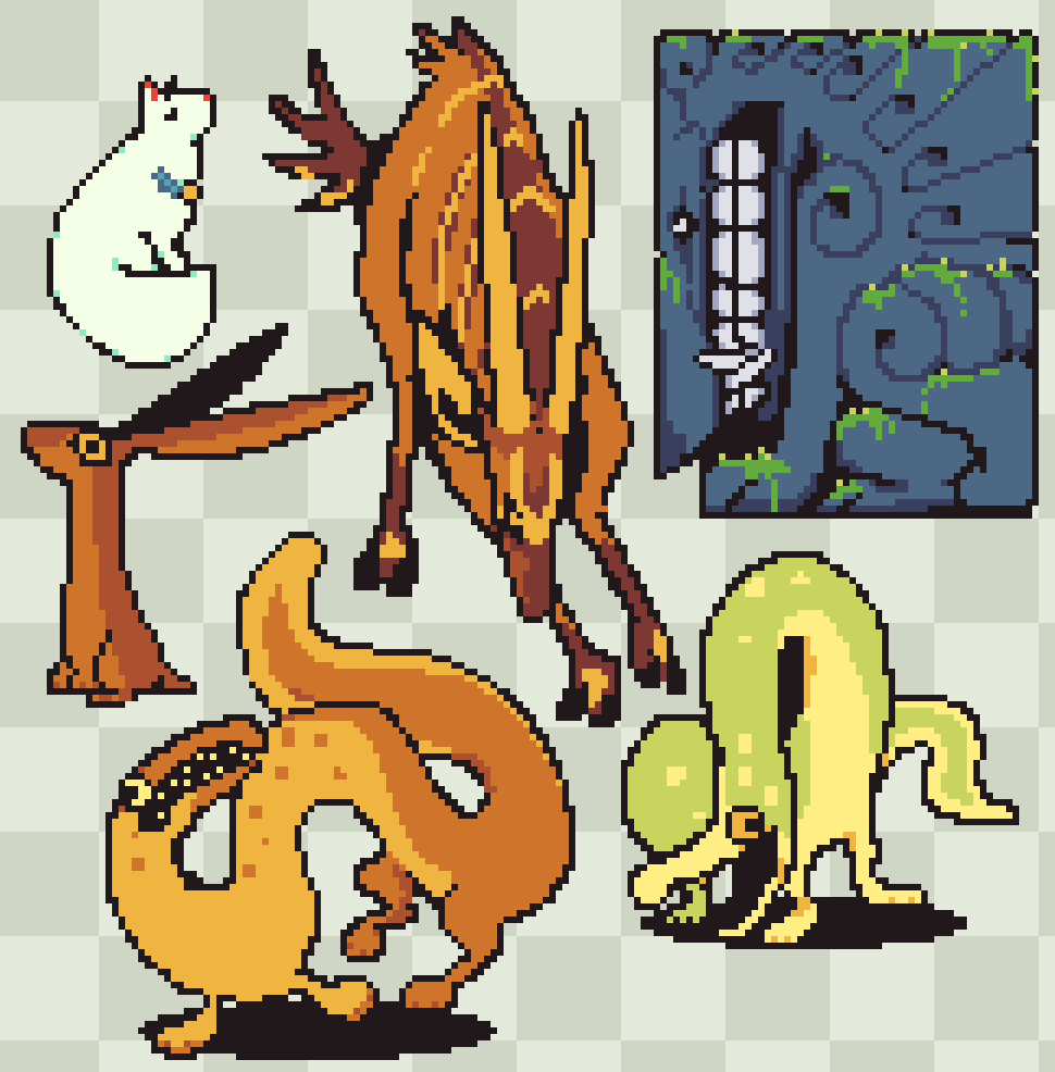 more sprites
(I should just make a game at this point smh)