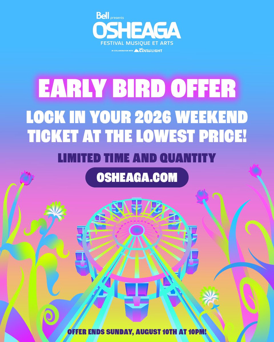 OSHEAGA tweet media