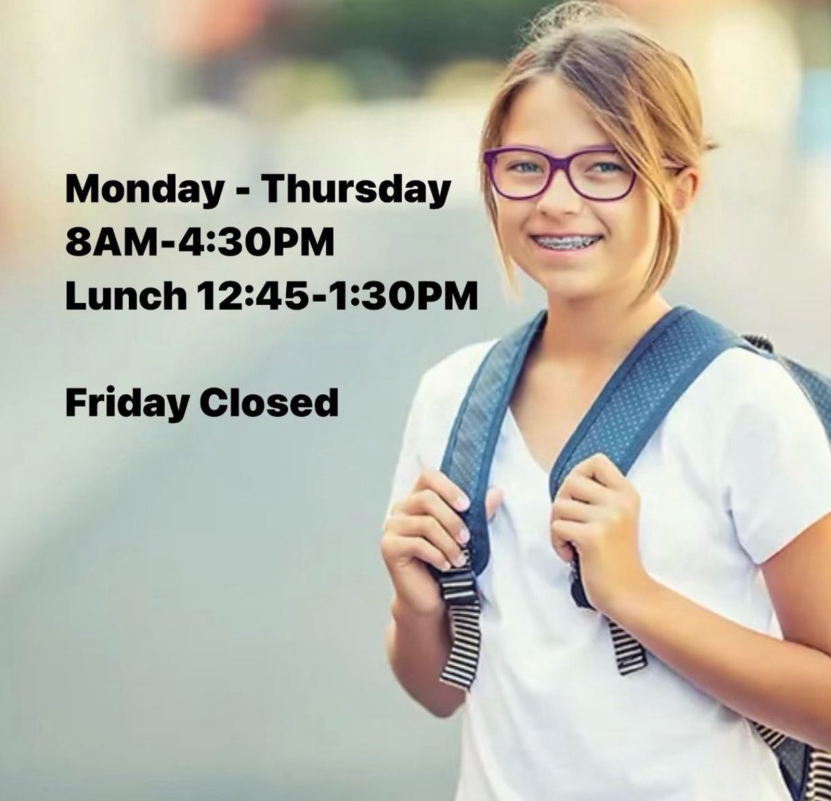 DrLewSample's tweet image. Regular Hours start tomorrow!

 #valleyorthodontics #drlauren #drsample #hartselleal #hartselleorthodontists  #decatural #decaturorthodontists