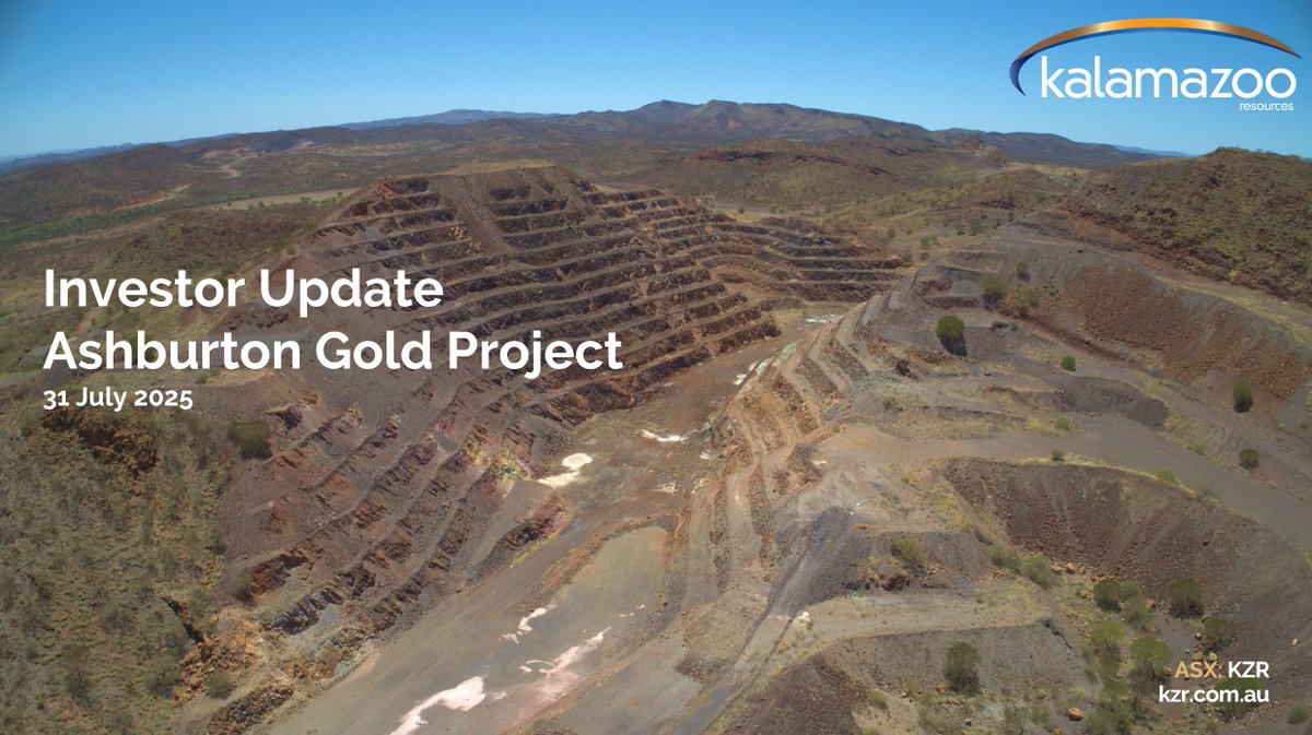 Catch up on all the coverage following the strong interest in last week’s announcement, that we’ve retained 100% ownership of the 1.44Moz Ashburton #Gold Project.

View the recording of the investor webinar, interviews &amp; media articles here: tinyurl.com/23ye2fhh

$KZR