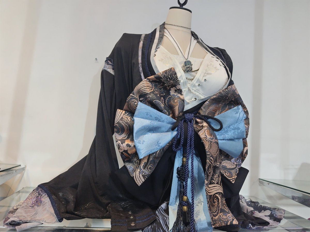 ⟡………｡🪷｡………⟡ ƠZZ ƠƝESƬE SHƖZUƠƘA 🪷酔夢 🖤着物ブラウス ✨️琉金